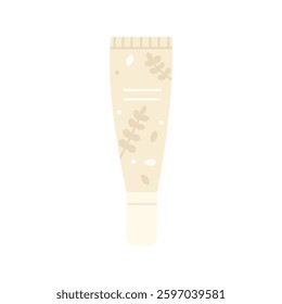 This chic cream tube showcases a beautifully delicate floral pattern, making it ideal for any skincare products
