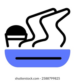 This Chicken Wing icon is suitable for Restaurant Menu, Food, etc