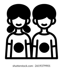 This Children icon is suitable for Family, Fathers Day, Family Day, etc