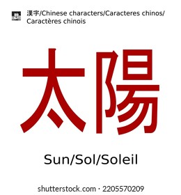 This is a Chinese character that means sun.