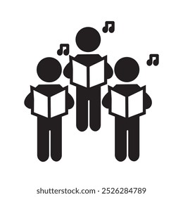 This Choir icon is suitable for music