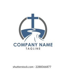 This is Christian river logo design