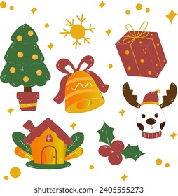 This is Christmas Assets. Because this December there is a big Christmas Day. So you can use these assets to complement your content.