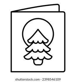 This Christmas Card icon is suitable for The Birth of Jesus or Christmas, Religion, Christian, etc.