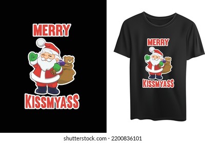 This is Christmas t-shirt design for print of demand