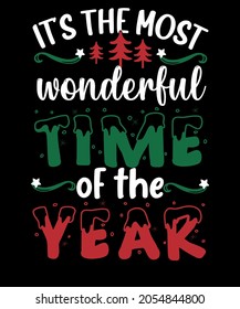 This is a christmas typography t-shirt design and copyright free vector design.