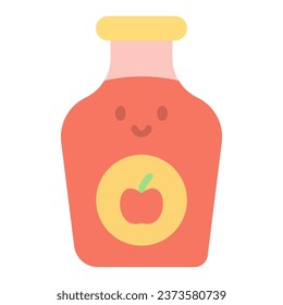 This cider icon is suitable for Thanksgiving event and autumn season.