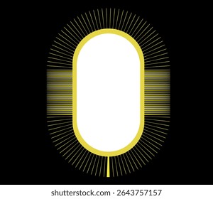 This circular logo features a unique and striking design, combining various elements to create a visually striking emblem. The round shape symbolizes unity and continuity.