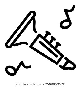 This Clarinet icon is suitable for Oktoberfest, Beer Festival, Traditional German event, etc.