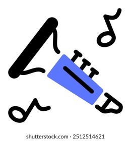 This Clarinet icon is suitable for Oktoberfest, Festival, Traditional German event, etc.