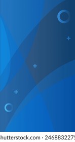 Dieser klassische blaue abstrakte Designhintergrund kann für Tempel, Websites oder Plakate verwendet werden