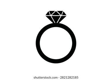 This classic solitaire diamond ring symbolizes everlasting love, proposals, and lifelong promises.
