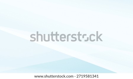 This clean and modern abstract background features soft gradients of blue and white with smooth, angled lines and subtle shading creating a sense of depth and elegance perfect for professional