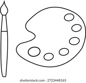 Diese saubere und professionelle Vektorkonturgrafik zeigt eine traditionelle Malpalette des Künstlers und einen einzigen detaillierten Pinsel. Diese skalierbare Grafik wurde speziell für die Märkte für bildende Künste, Bildung und kreative Hobbys entwickelt und fängt das Wesen von Fantasie, Geschicklichkeit und der Freude an manueller Handwerkskunst ein. Die Beleuchtung wird als saubere, flache Ästhetik mit kontrastreichen schwarzen Linien auf weißem Hintergrund dargestellt, die eine sofortige Wiedererkennung als universelles Symbol für Maler und Designer gleichermaßen gewährleistet. Die Textur zeichnet sich durch perfekt glatte Vektorpfade und fachmännisch geschlossene Schleifen aus, sodass die Datei für den Einsatz mit Vinylschneidemaschinen, die zur Herstellung personalisierter Studioschilder verwendet werden, für Kunststudenten maßgeschneiderte Aufkleber und Wärmepressen-Designs für kreative Bekleidung hochoptimiert ist. Konzeptionell stellt die Bildsprache Entdeckung, Ausdruck und den Beginn eines neuen künstlerischen Projekts dar. Es dient als vielseitige Ressource für die Erstellung von Kunstschullogos, Galerieidentitäten oder digitalen Aufklebern für Social-Media-Befürwortung in Bezug auf die Kunst. Der Meister der Handwerkskunst sorgt dafür, dass die abgerundeten Kurven der Palette und die zarten Borsten des Pinsels auch dann scharf bleiben, wenn sie für ausgedehnte Wandmalereien im Klassenzimmer vergrößert oder für kleine Werbeicons reduziert werden, was ein professionelles und inspirierendes Bild für jedes Projekt bietet, das die Kraft der menschlichen Kreativität feiert.
