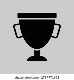 This clean, scalable vector icon of a soccer trophy possesses immense commercial value due to its universal recognition and versatility. It can be effortlessly integrated into a wide range of marketing materials, branding, web interfaces, and event promotions, catering to the global passion for football.
