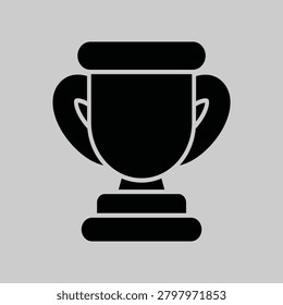 This clean, scalable vector icon of a soccer trophy possesses immense commercial value due to its universal recognition and versatility. It can be effortlessly integrated into a wide range of marketing materials, branding, web interfaces, and event promotions, catering to the global passion for football.