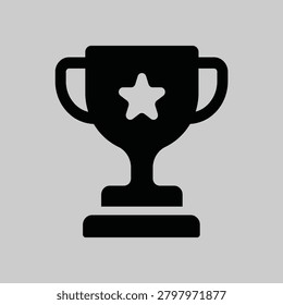 This clean, scalable vector icon of a soccer trophy possesses immense commercial value due to its universal recognition and versatility. It can be effortlessly integrated into a wide range of marketing materials, branding, web interfaces, and event promotions, catering to the global passion for football.