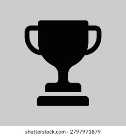 This clean, scalable vector icon of a soccer trophy possesses immense commercial value due to its universal recognition and versatility. It can be effortlessly integrated into a wide range of marketing materials, branding, web interfaces, and event promotions, catering to the global passion for football.