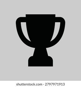 This clean, scalable vector icon of a soccer trophy possesses immense commercial value due to its universal recognition and versatility. It can be effortlessly integrated into a wide range of marketing materials, branding, web interfaces, and event promotions, catering to the global passion for football.