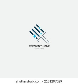 This is a Cleaning Service logo