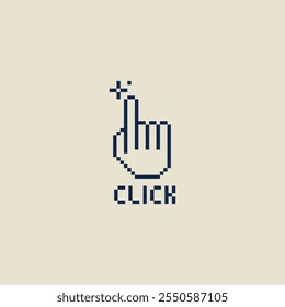 this is Click icon in pixel art ,this item good for presentations,stickers, icons, t shirt design,game asset,logo and your project.