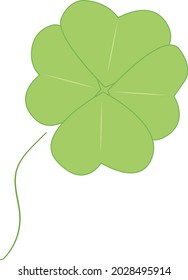 this is clover simple vector illustration