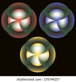 This is CMYK. There are three roses.