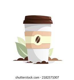 this is a coffe illustration, can be used as a picture of your coffee shop