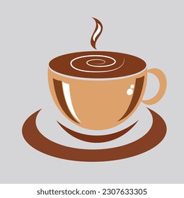 This is a coffee cup illustrator