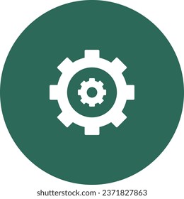 This is Cogwheel Line Vector Icon easily modified with filled and trendy colours combination, you'll find representations of essential of icon concepts.

