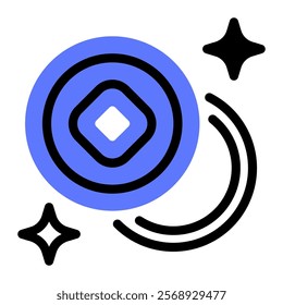 This Coin icon is suitable for Chinese New Year, Lunar Festival or other Chinese Festival, etc.