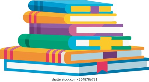 Esta coleção de imagens em preto e branco exibe várias ilustrações de livros