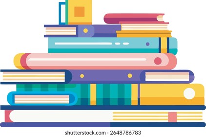 Esta coleção de imagens em preto e branco exibe várias ilustrações de livros