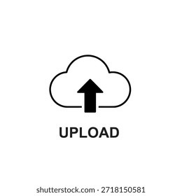 This collection consists of a modern and minimalist icon set designed for digital user interfaces. Each icon, including Search, Analytics, Home, Calendar, Notification, and Upload, is crafted using clean, dark grey line art against a black and white ey background. The uniform use of thin, precise strokes and bold, uppercase sans-serif typography beneath each symbol ensures a consistent and professional aesthetic.
