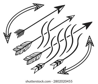 This collection features a diverse range of hand drawn and vector arrow designs including vintage, modern, minimal, and decorative styles. The set includes directional arrows, curved motion paths, UI indicators, and abstract flow elements suitable for web design, mobile applications, infographics, branding, and creative projects. Clean line art, bold shapes, and dynamic motion concepts make these arrows highly versatile for professional graphic use. Perfect for designers looking for scalable, editable, and visually engaging direction symbols.



#Arrow #Vector #LineArt #UIIcons #Navigation #GraphicDesign #Illustration #ArrowSet #ModernDesign #CreativeAssets