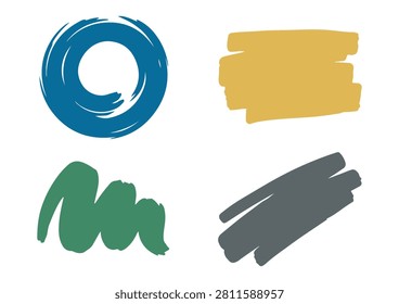 This collection features a set of abstract brush strokes and textured shapes, showcasing dynamic forms and a professional, modern color palette. These versatile design elements are perfect for adding energy, depth, and an artistic touch to your digital projects, branding materials, posters, backgrounds, or any creative work that requires bold, painted elements to enhance visual appeal.

#BrushStrokes #AbstractArt #TexturedShapes #VectorGraphics #CreativeAssets #ModernGraphicDesign #ArtisticElements #DesignResources #PaintedTexture #VisualDesign