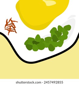 This collection of high-resolution images showcases the classic and comforting combination of fried eggs with savory sausage and a sprinkle of seasoning. Capture the essence of crispy sausage alongsid