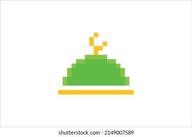 Esta es una colección de íconos con un estilo de arte en píxeles, este icono puede ser usado para los fines del mes de Ramadán y Eid y la mezquita. 
