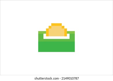 This is a collection of icons with a pixel art style, this icon can be used for the purposes of the month of Ramadan and Eid and give money icon. 