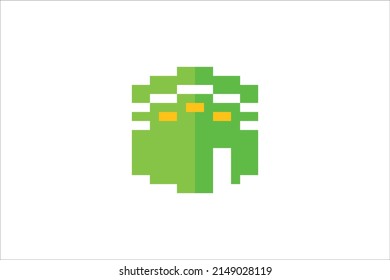 This is a collection of icons with a pixel art style, this icon can be used for the purposes of the month of Ramadan and Eid and kaaba