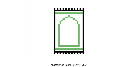 This is a collection of icons with pixel art style, these are prayer rugs icons, these icons can be used for the purposes of Ramadan and Eid.