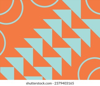 This is a collection of shapes that combine into a unique geometric whole, and is very suitable for wall or other background needs
