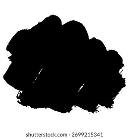 This collection showcases bold black ink brush strokes perfect for grunge design.