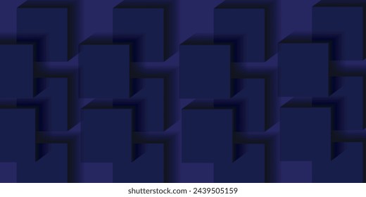 this colorful abstract background has blue and purple hues, in the style of greeble, metallic rectangles eps10.