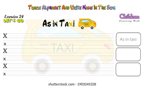This is a colorful Alphabet work sheet For kids trace alphabets and write name in the box exercise for
boost children learning skills