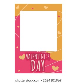 This colorful frame is perfect for creating romantic valentine's day content
