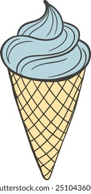 This is an colorful Ice Cream Vector 1