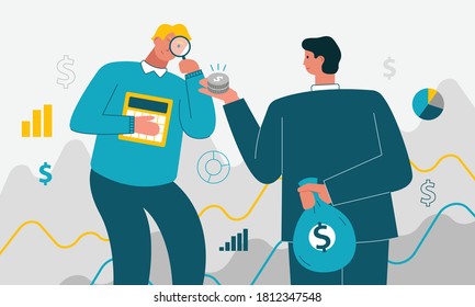 This colorful illustration shows tax avoidance, legitimate minimizing of taxes and maximize after-tax income