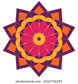 This is a colorful mandala design