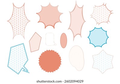 This is Colorful Speech Bubble Set 2